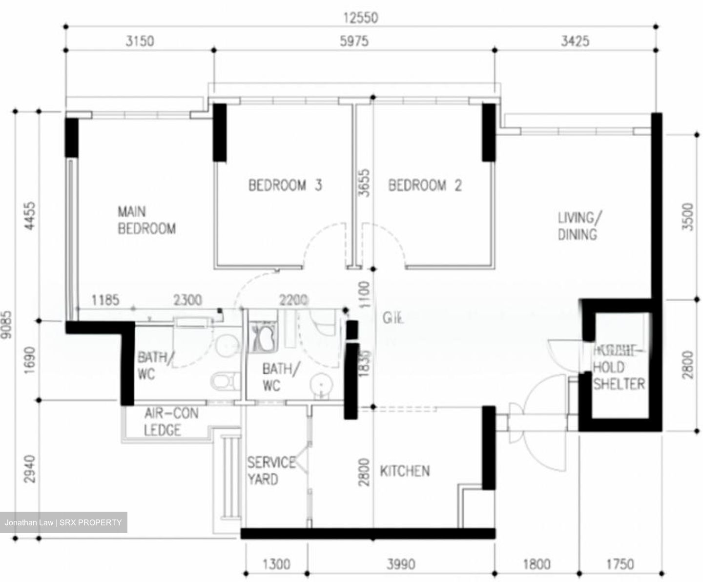 Blk 131C Eastlink I @ Canberra (Sembawang), HDB 4 Rooms #563083601
